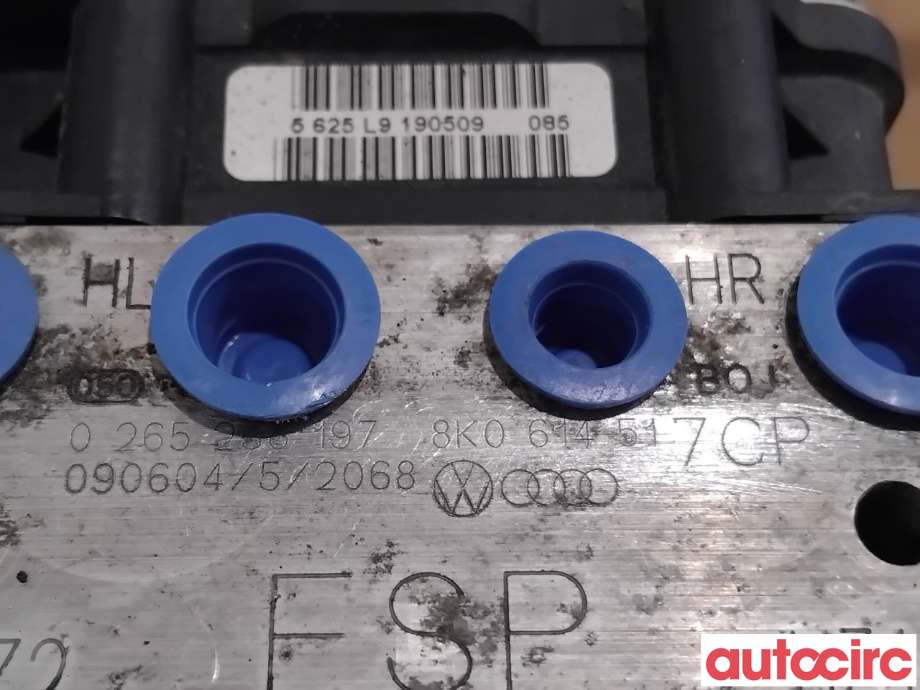 ABS sentral til Audi A4 2007-2014 (Type IV) (B8) (B8) (AUDI|8K0614517CR|0265236197|8K0614517FM)