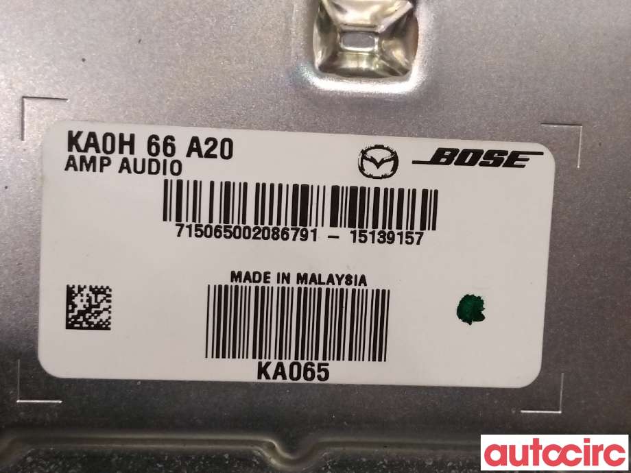 Bilstereo forsterker til Mazda CX-5 2012-2017 (Type I) (MAZDA|KA0H-66-A20|)