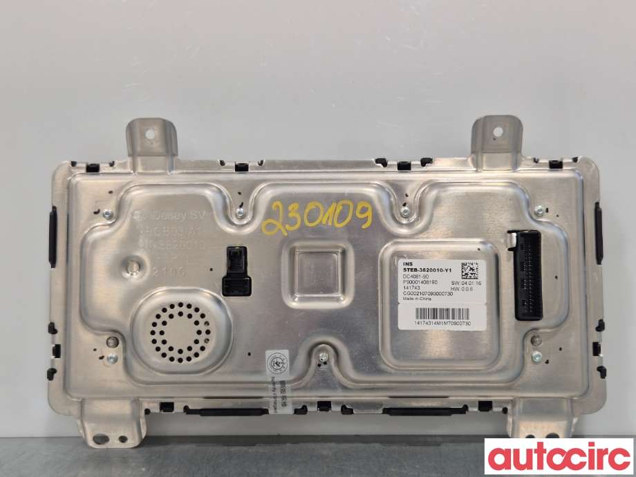 Instrumentpanel til BYD Tang 2020-->>  (BYD|STEB-3820010-Y1|)