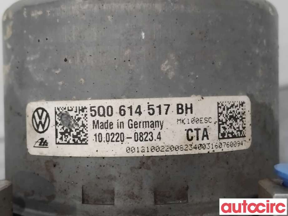 ABS sentral til VW Tiguan 2016-2020 (Type II, Fase 1) (VOLKSWAGEN|5Q0614517BH|100916-0823|5Q0614517FK)