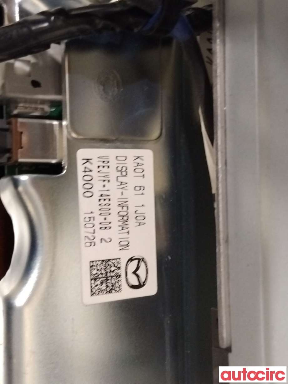 Instrument kjørecomputer til Mazda CX-5 2012-2017 (Type I)  (MAZDA|KA0T-61-1J0B|KA0H-66-9G0A|)