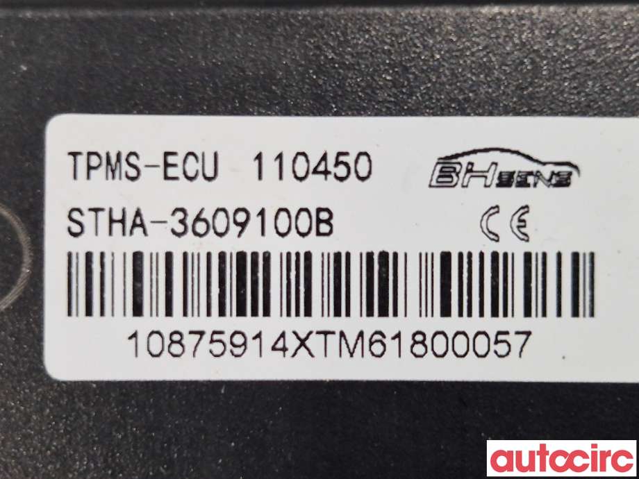 Sensor dekktrykk til BYD Tang 2020-->>  (BYD|STHA-3609100B|)