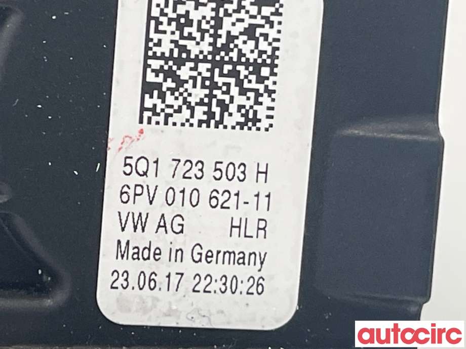 Pedal gass til Audi A3 2016-2020 (Type III, Fase 2)  (AUDI|5Q1723503H)