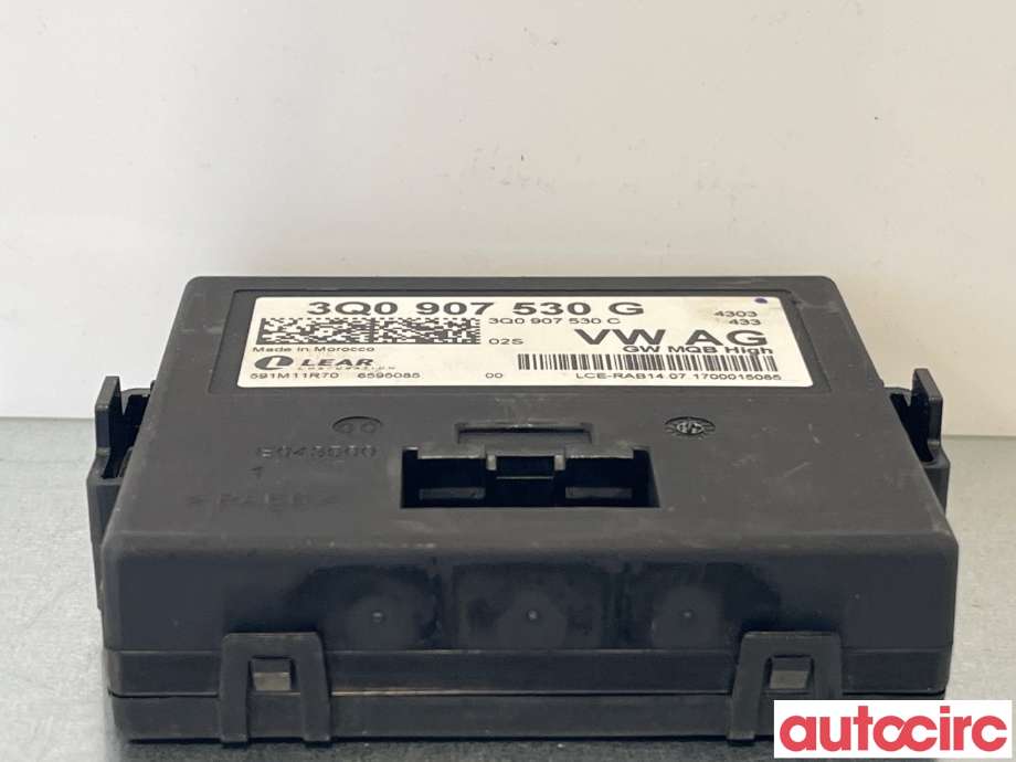 Diverse deler til Audi A3 2016-2020 (Type III, Fase 2) (AUDI|3Q0907530G)