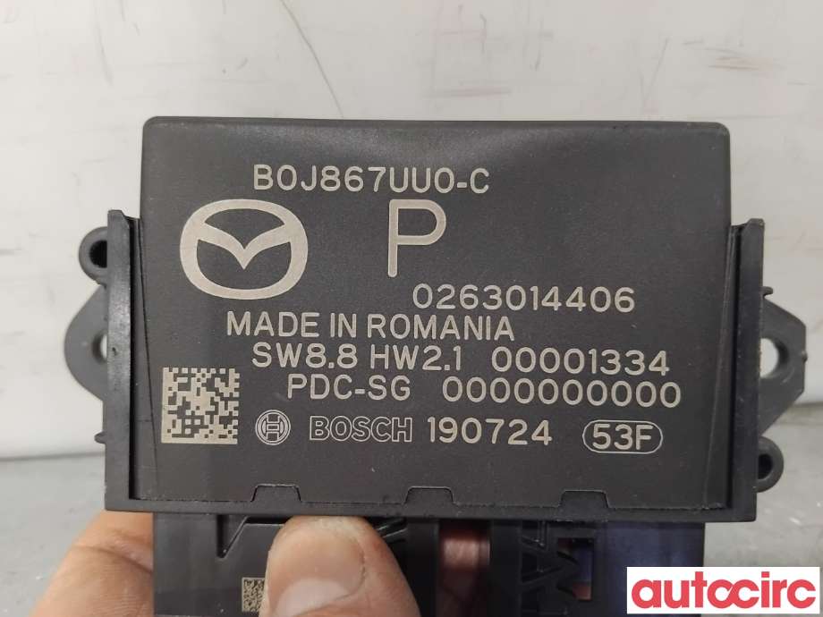 Styreenhet parkering til Mazda CX-30 2020-->>  (MAZDA|B08J-67-UU0F|0263014406|B0J867UU0-C)