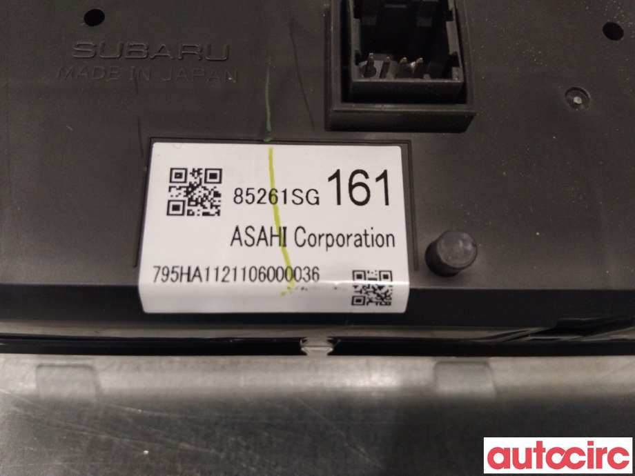 Instrument diverse til Subaru Forester 2013-2019 (Type IV)  (SUBARU|85261SG161)