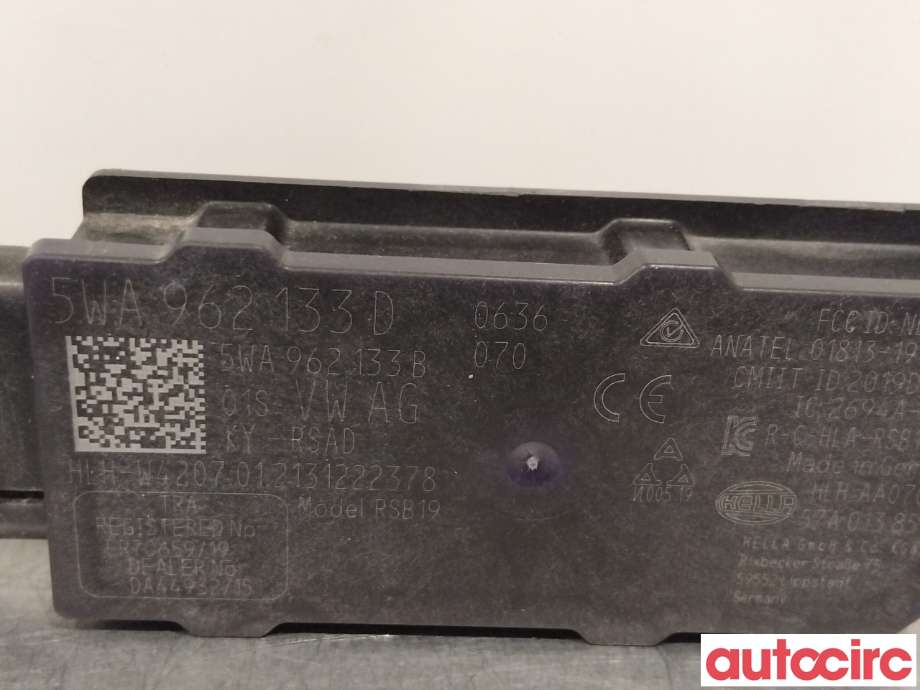Antenne navigasjon til VW ID.4 2020-->>  (VOLKSWAGEN ID4|5WA962133D)