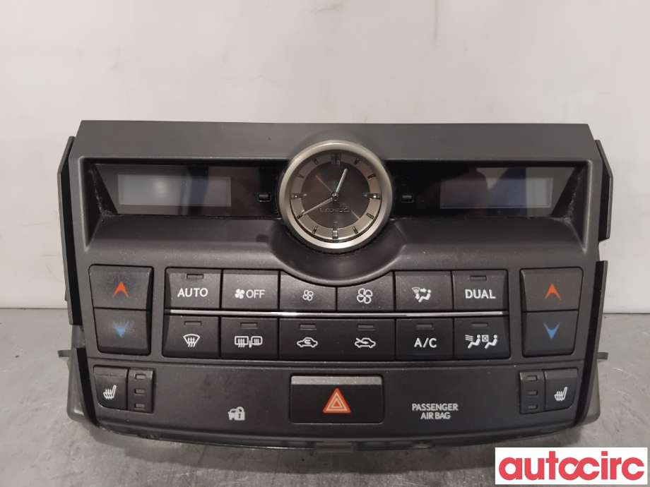 Varmeapparat betjening til Lexus NX 2014-2021 (Type I) (AZ10) (AZ10) (LEXUS|5590078041|237000-7270|55900-78041)