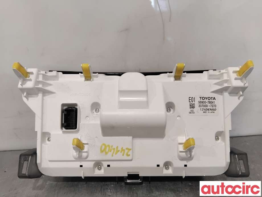 Varmeapparat betjening til Lexus NX 2014-2021 (Type I) (AZ10) (AZ10) (LEXUS|5590078041|237000-7270|55900-78041)