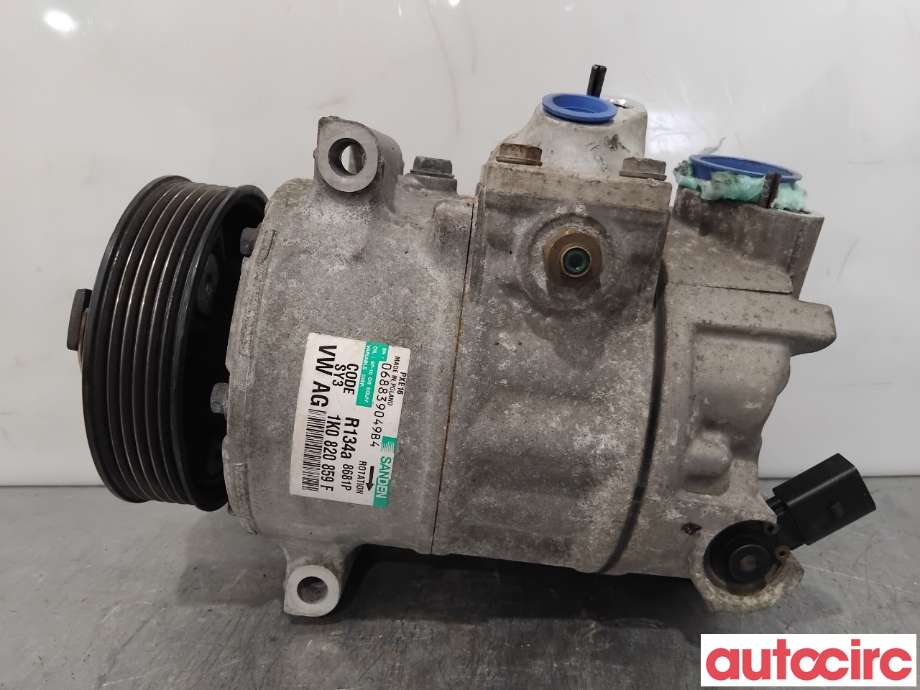 Aircondition kompressor til VW Touran 2007-2010 (Type I, Fase 2)  (VOLKSWAGEN|1K0820859F|PXE168681|1K0820808F)