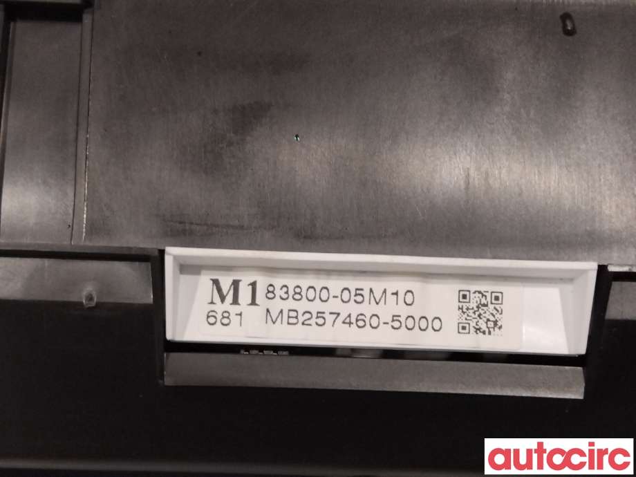 Instrumentpanel til Toyota Avensis 2009-2015 (Type III, Fase 1) (TOYOTA|8380005M10)