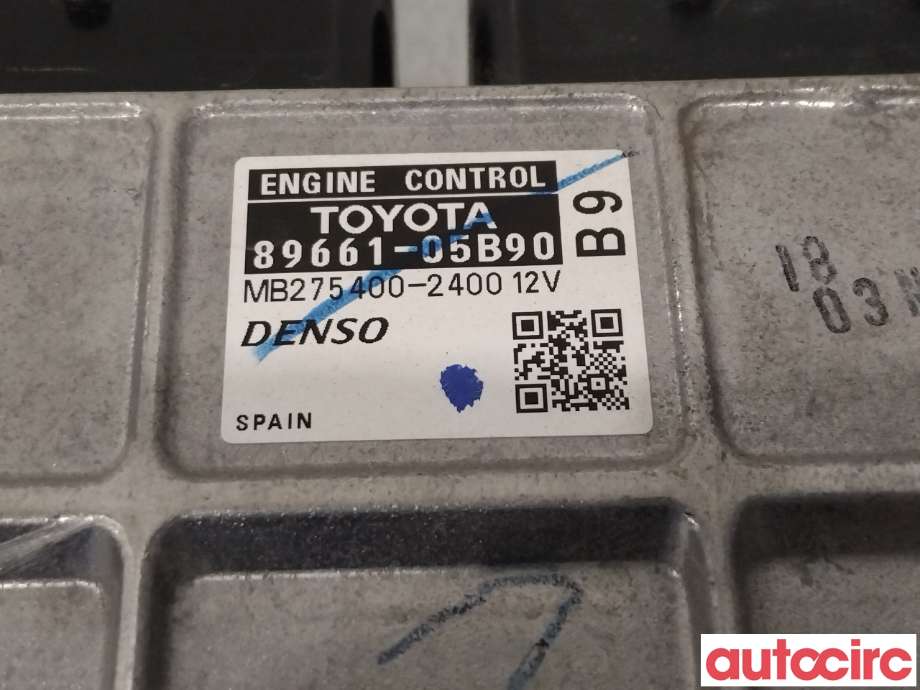 Styreenhet motor til Toyota Avensis 2009-2015 (Type III, Fase 1) (TOYOTA|8966105B90)