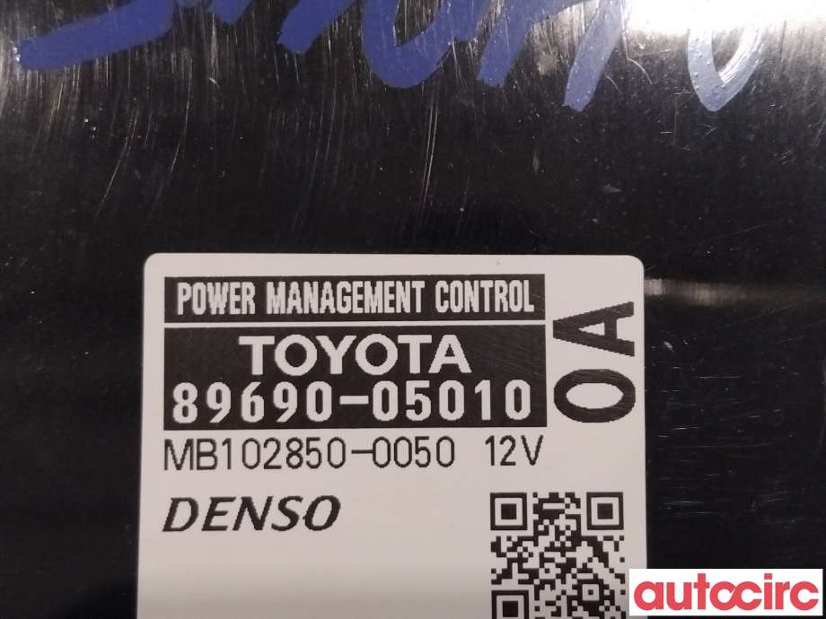 Styreenhet diverse til Toyota Avensis 2009-2015 (Type III, Fase 1)  (TOYOTA|8969005010|MB102850-0050|89690-05010)
