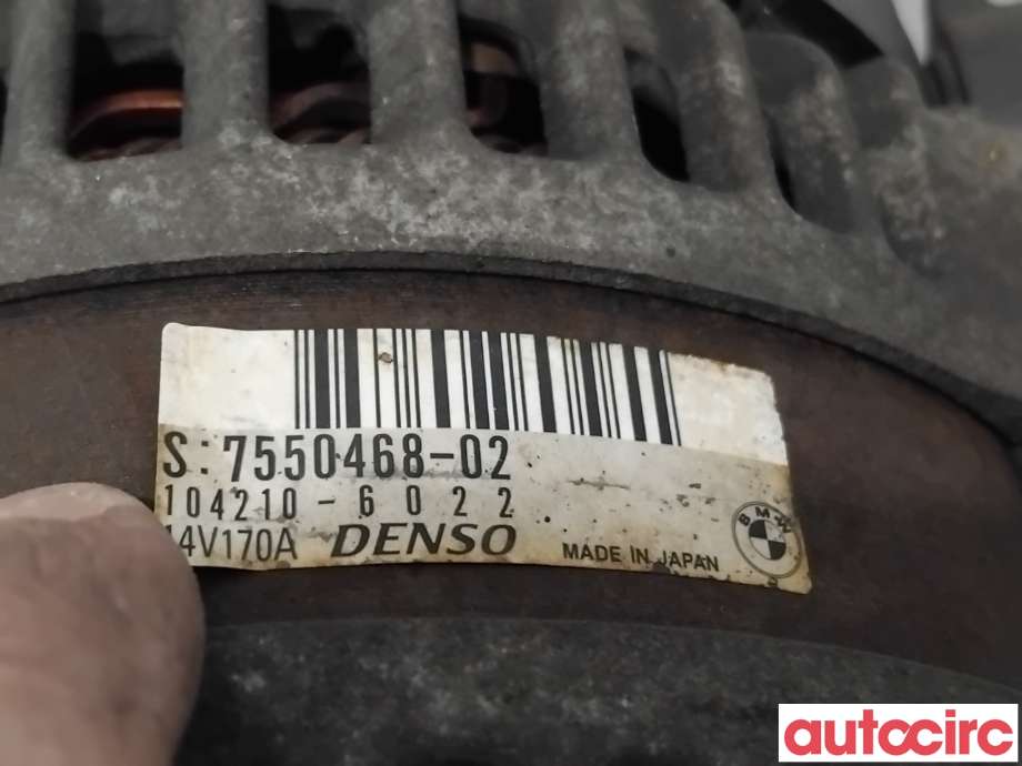 Dynamo til BMW 3-Serie 2005-2011 (E90/E91/E92/E93) (E90/E91/E92/E93) (BMW|12317550468|104210-6022|7550468)