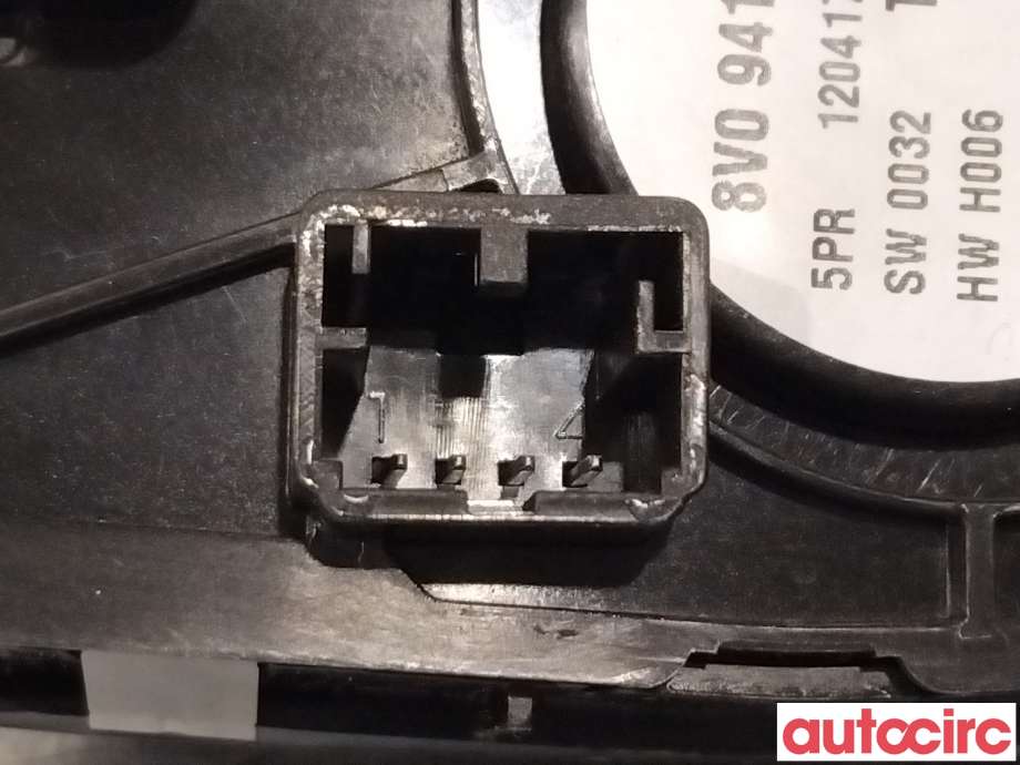 Bryter lys til Audi A3 2016-2020 (Type III, Fase 2)  (AUDI|8V0941531AR|)