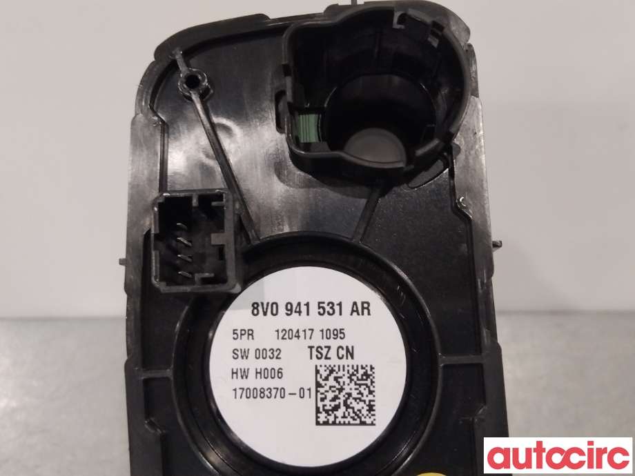 Bryter lys til Audi A3 2016-2020 (Type III, Fase 2)  (AUDI|8V0941531AR|)