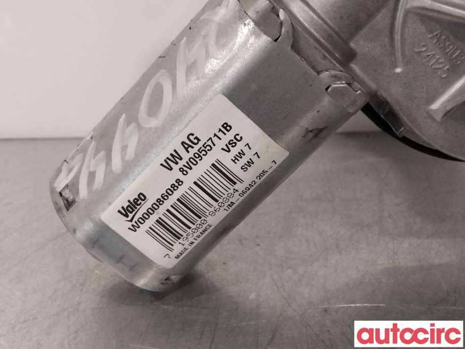 Viskermotor bakrute til Audi A3 2016-2020 (Type III, Fase 2)  (AUDI|8V0955711B|W000086088|8V0955711D)