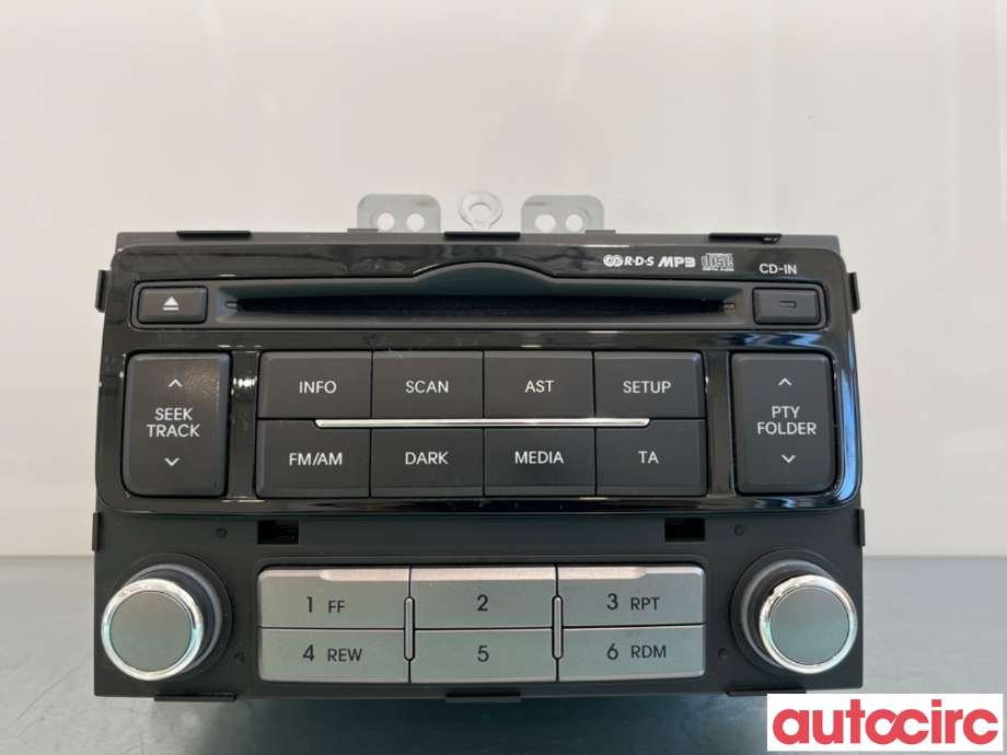 Bilstereo til Hyundai i20 2009-2014 (Type I) (HYUNDAI|961211J250BLH|AM101CNEE|96121-1J250)