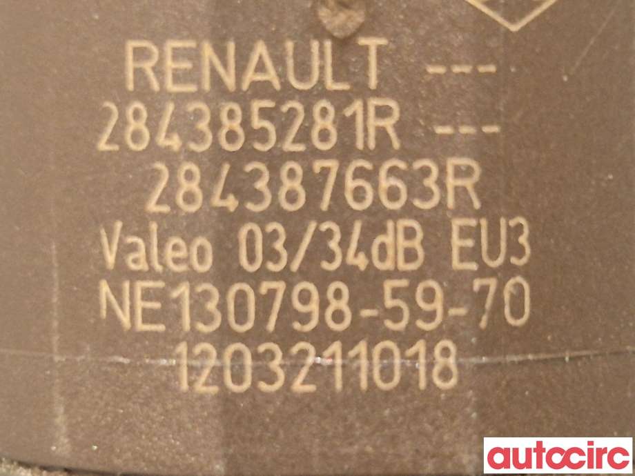 Parkeringssensor bak til Renault Zoe 2013-2019 (Fase 1)  (RENAULT|284426974R|)