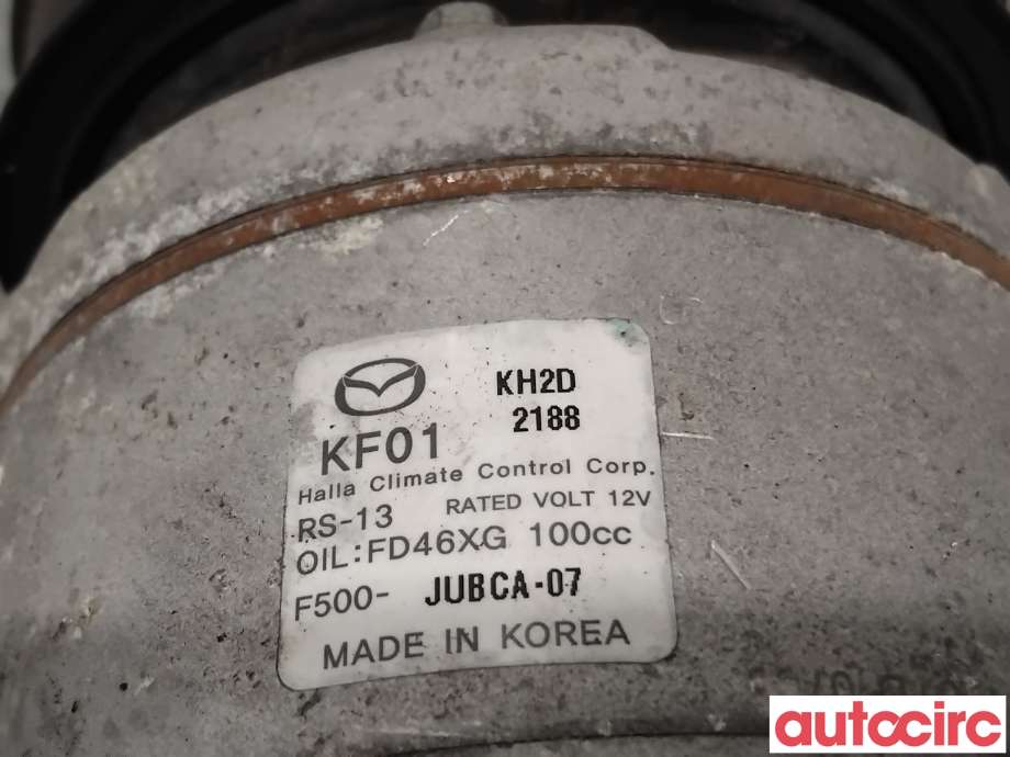 Aircondition kompressor til Mazda CX-5 2012-2017 (Type I)  (MAZDA|KF01-61-450A|F500-JUBCA-07|KF01)