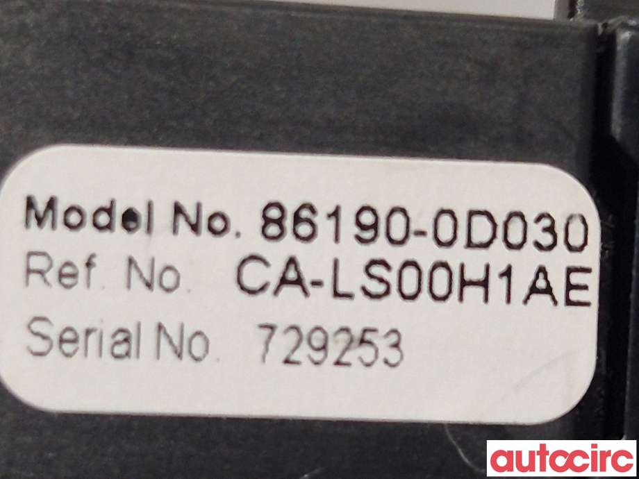 Diverse deler til Toyota Auris 2013-2015 (Type II, Fase 1)  (TOYOTA|861900D030|)