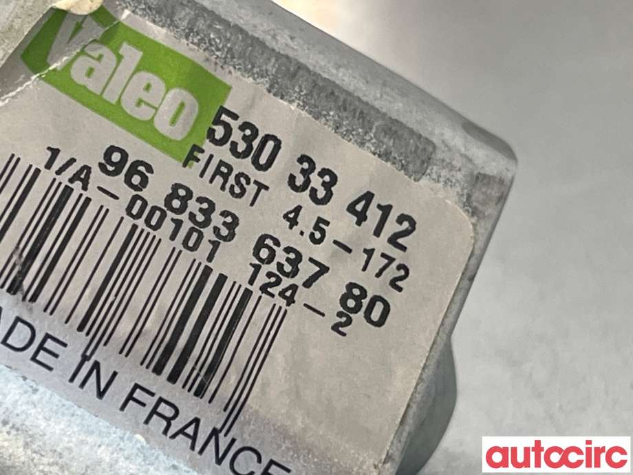 Viskermotor bakrute til Peugeot Partner 2008-2015 (Type II, Fase 1) (PEUGEOT|6405LP|53033412|9840123780)