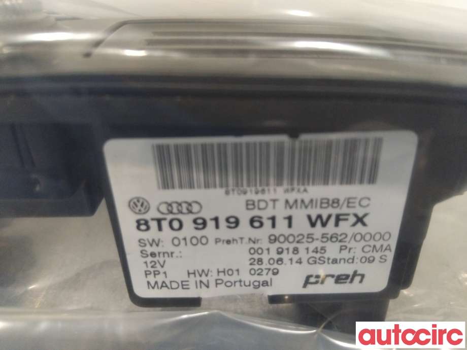 Bryter diverse til Audi A5 2007-2016 (Type I)  (AUDI|8T0919611)