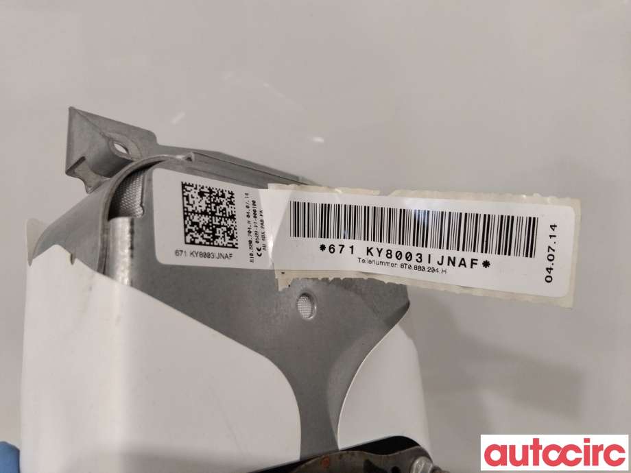 Airbag passasjer til Audi A5 2007-2016 (Type I) (AUDI|8T0880204H)