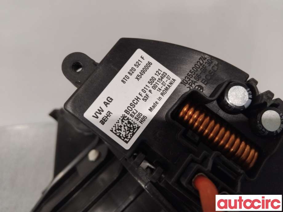 Varmeapparat motor til Audi A5 2007-2016 (Type I)  (AUDI|8T1820021)