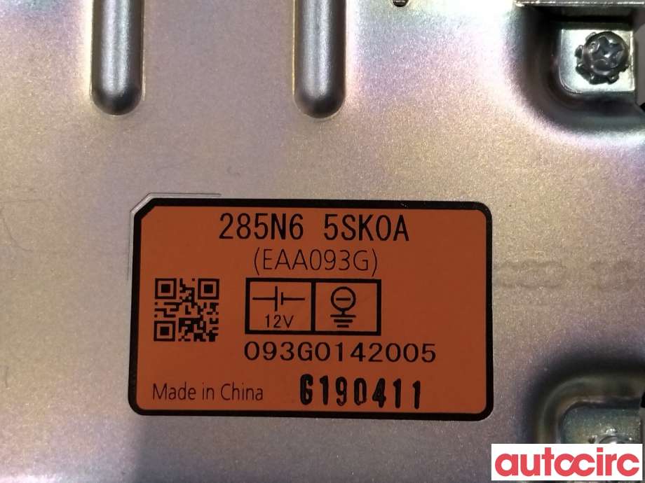 Bilstereo diverse til Nissan Leaf 2018-->> (Type II)  (NISSAN|285N65SK0A)