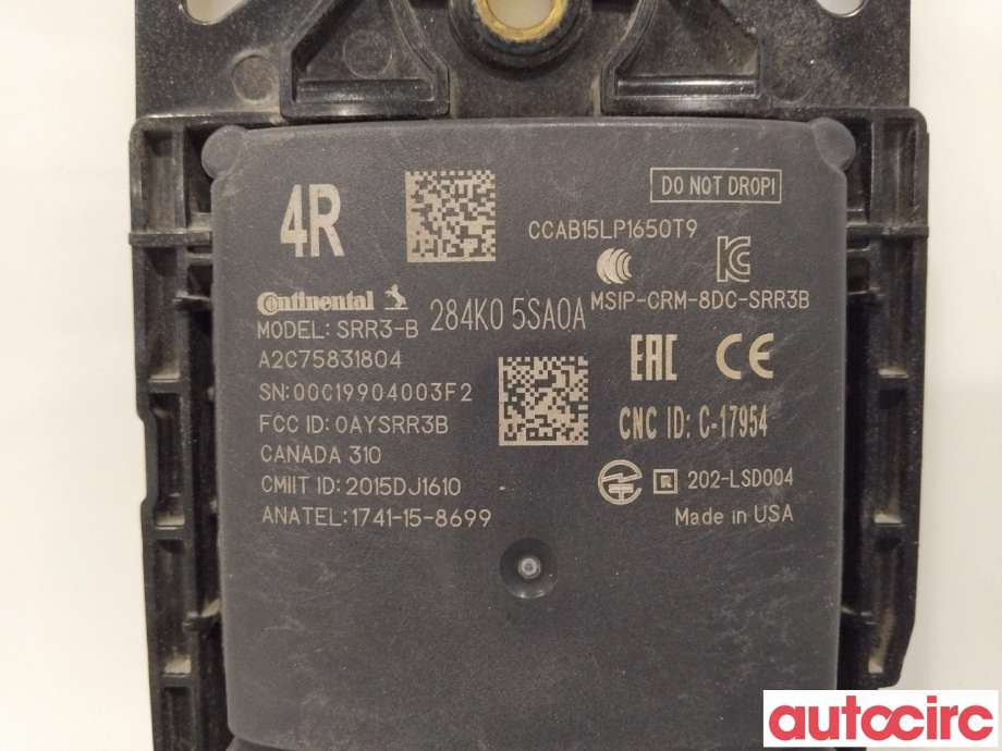 Sensor radar til Nissan Leaf 2018-->> (Type II)  (NISSAN|284K05SA0A)