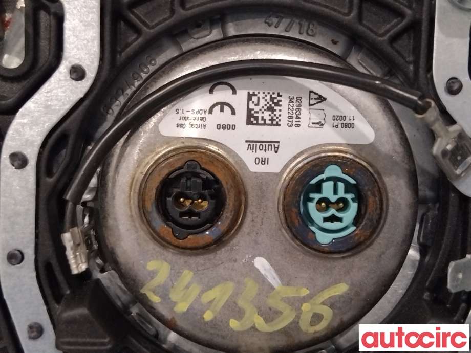 Airbag rattpute til Toyota C-HR 2016-->>  (TOYOTA|45130F4030C1)