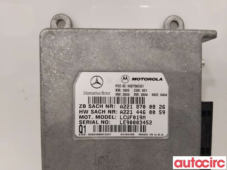Styreenhet diverse til Mercedes ML 2005-2011 (W164) (W164) (MERCEDES|A2214460059|)