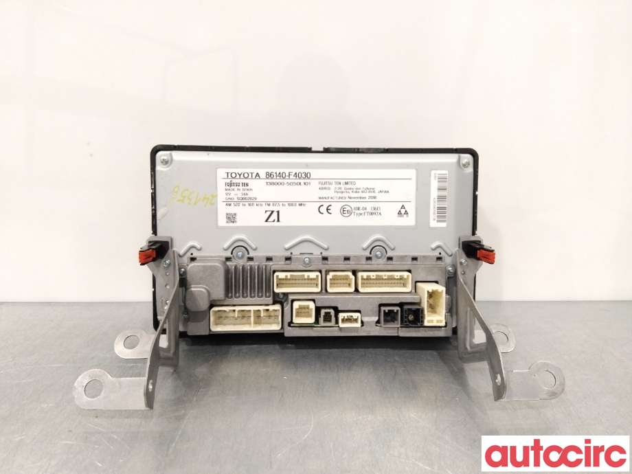 Multimedia display (MCU - Media Controller Unit) til Toyota C-HR 2016-->>  (TOYOTA|86140F4030)