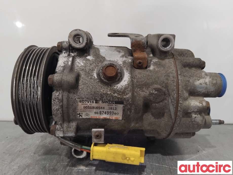 Aircondition kompressor til Peugeot Expert 2007-2016 (Type II) (PEUGEOT|648749|SD7V161813|9687499380)