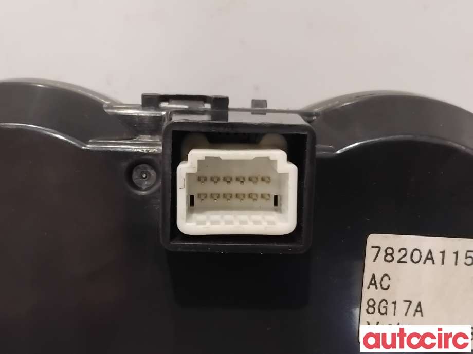 Varmeapparat betjening til Mitsubishi Lancer 2008-2017  (MITSUBISHI|7820A115XB|)