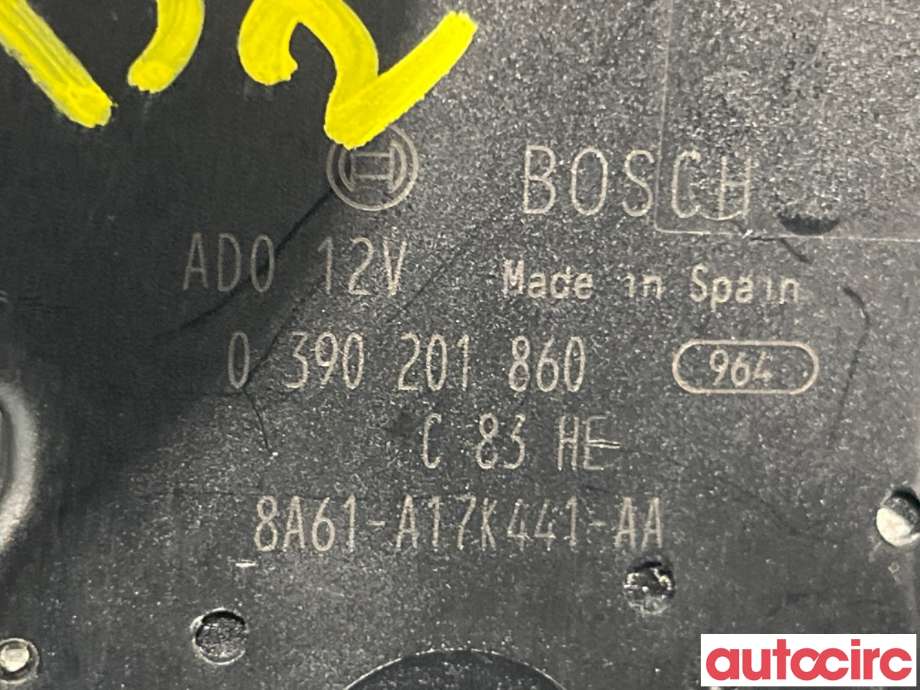 Viskermotor bakrute til Ford Fiesta 2008-2012 (Type VI, Fase 1)  (FORD|1774291|0390201860|8A61-A17K441-AA)