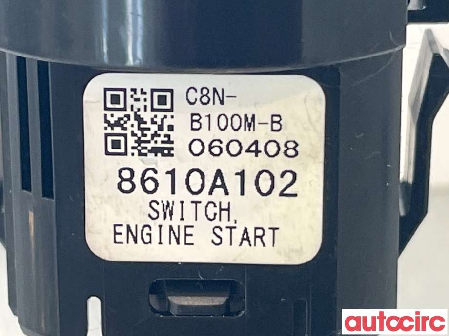 Bryter start/stopp til Mitsubishi Outlander 2012-2015 (Type III, Fase 1)  (MITSUBISHI|8610A102|)