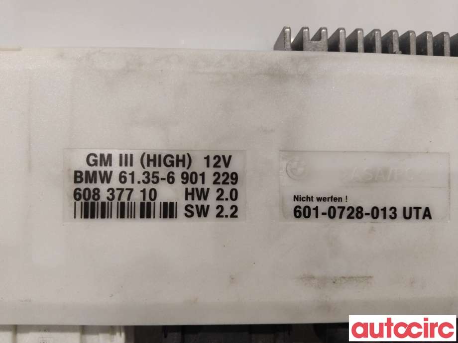Styreenhet diverse til BMW 5-Serie 1996-2003 (E39) (E39) (BMW|61356938461)