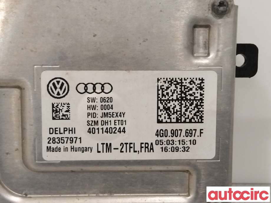 Styreenhet xenon/ballast til VW Passat 2015-2019 (Fase 1) (B8) (B8) (VOLKSWAGEN|4G0907697F)