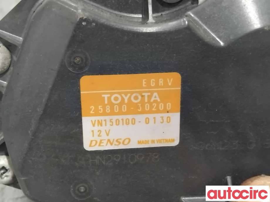 EGR-ventil til Toyota Hilux 2012-2016 (TOYOTA|2580030200|VN150100-0130|25800-30200)