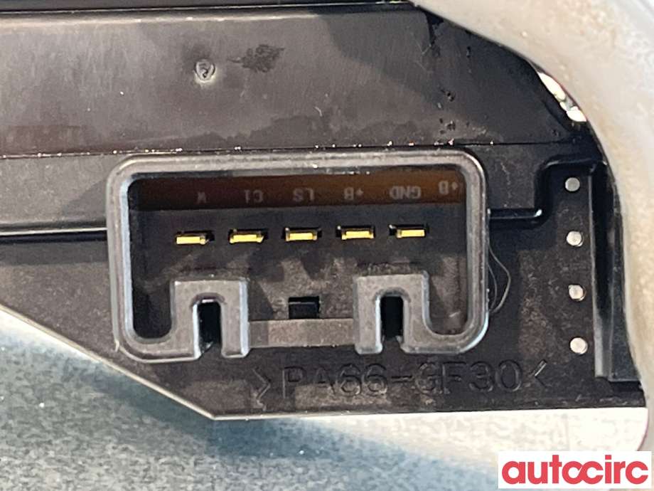 Viskermotor bakrute til Toyota Avensis 2009-2015 (Type III, Fase 1)  (TOYOTA|8513005060|259600-1571|85130-05060)