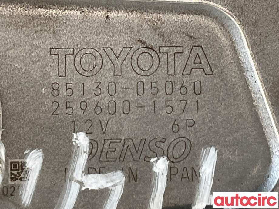 Viskermotor bakrute til Toyota Avensis 2009-2015 (Type III, Fase 1)  (TOYOTA|8513005060|259600-1571|85130-05060)