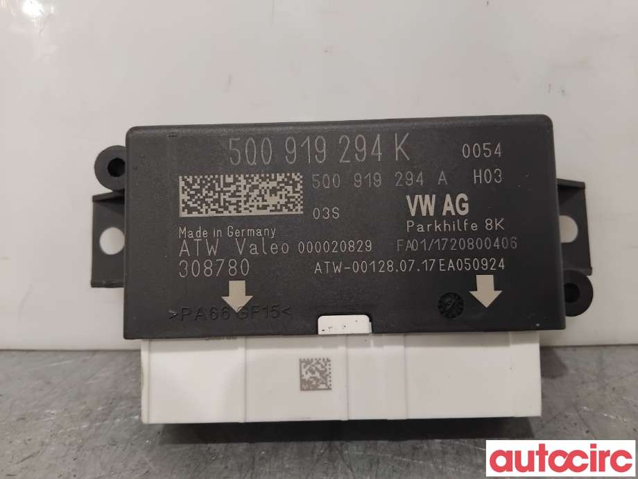 Styreenhet parkering til VW Golf Sportsvan, 2014-2018  (VOLKSWAGEN|5Q0919294K)