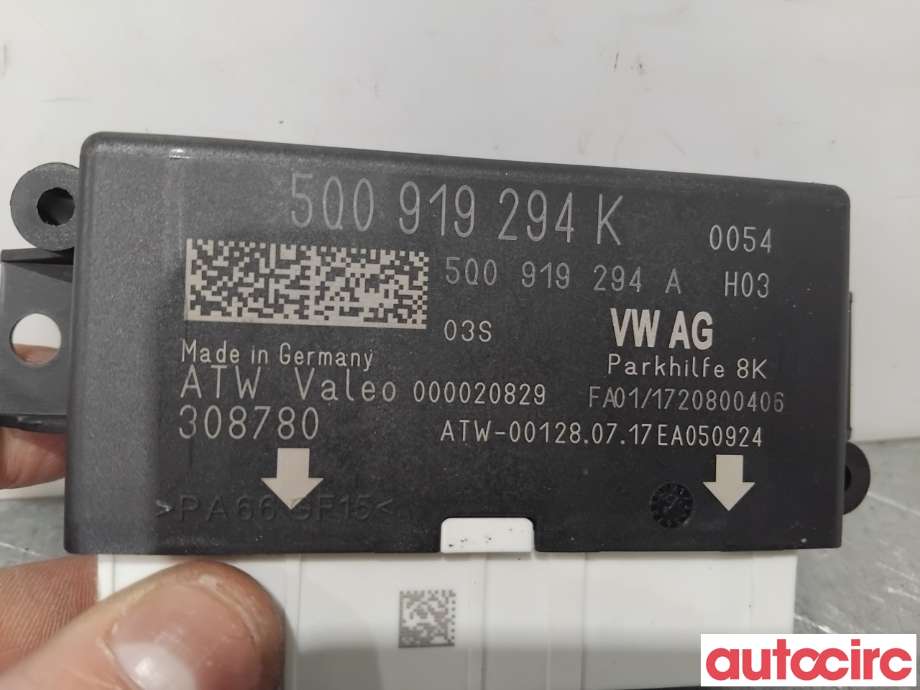 Styreenhet parkering til VW Golf Sportsvan 2014-2018 (VOLKSWAGEN|5Q0919294K|308780)