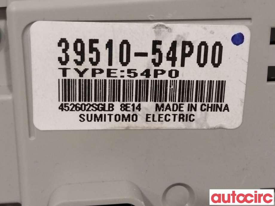 Varmeapparat betjening til Suzuki Vitara 2015-->> (Type IV) (SUZUKI|39510-54P00-AQK|3951054P00AQK)