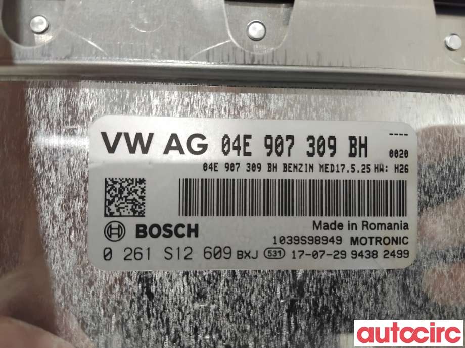 Styreenhet motor til VW Golf Sportsvan 2014-2018  (VOLKSWAGEN|04E907309HB|0261S12609|04Q907309BH)