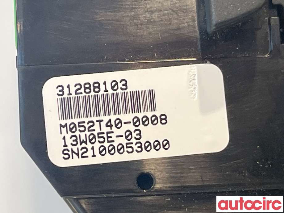 Varmeapparat betjening til Volvo V40 2012-2019  (VOLVO|31288103)