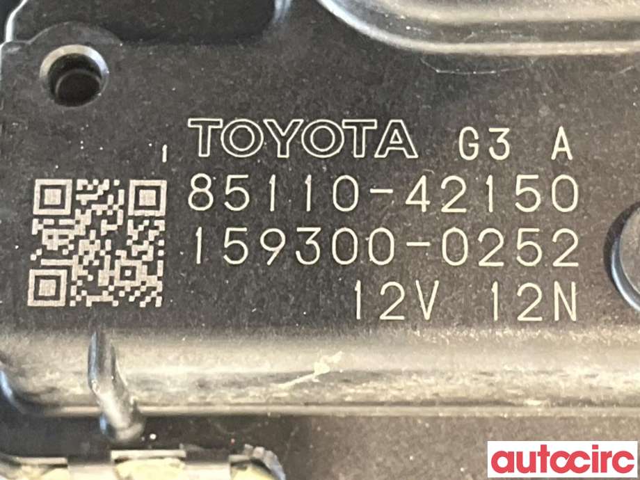 Viskermotor frontrute til Toyota RAV4 2009-2013 (Type III, Fase 2)  (TOYOTA|8511042150|159300-0252|85110-42150)