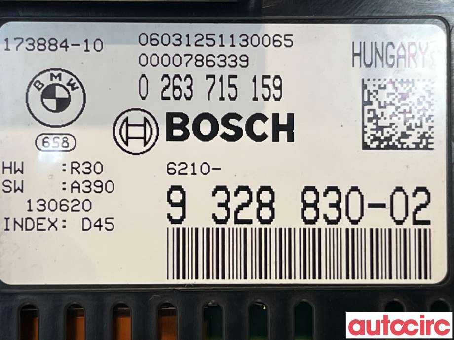 Instrumentpanel til BMW X5 2013-2018 (F15) (F15) (BMW|62106805234)